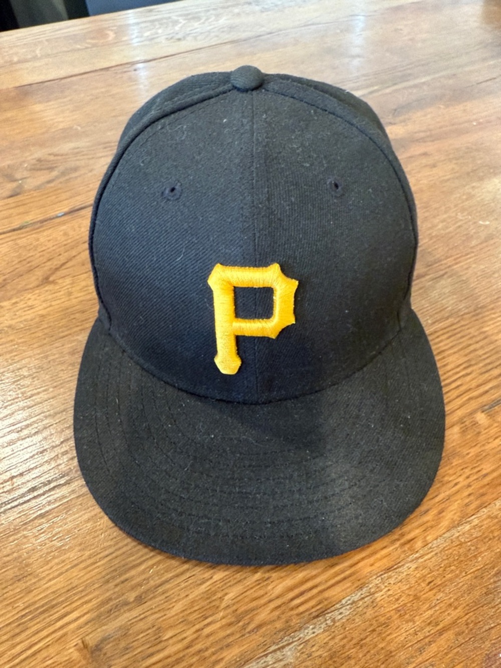 MLB Black New Era 59FIFTY Fitted Pirates Baseball Cap